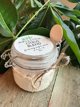 Load image into Gallery viewer, Citrus Blend foaming sugar scrub
