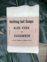 Load image into Gallery viewer, Aloe Vera + Cucumber Soap
