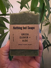 Load image into Gallery viewer, Green Clover + Aloe Vera Soap
